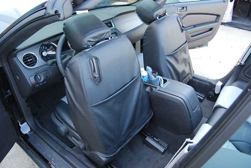Custom ford mustang seat covers #3