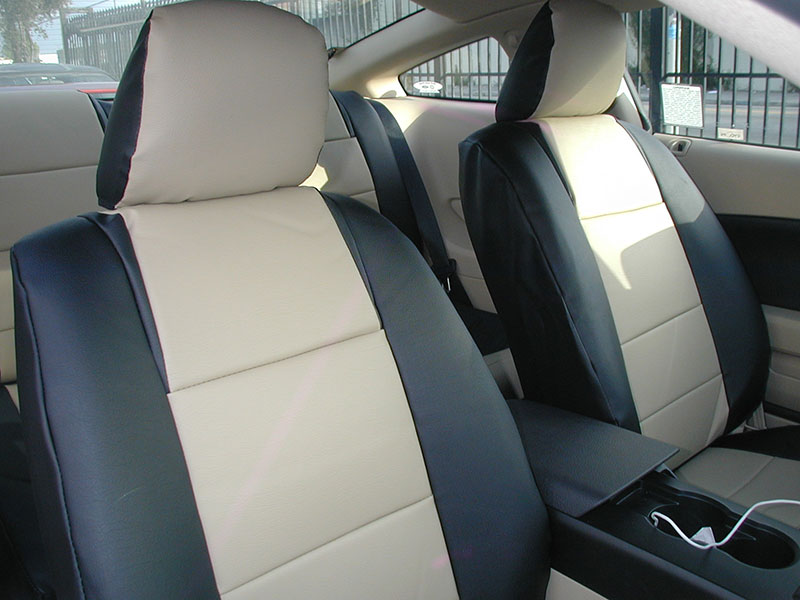 Ford leather seat covers mustang #9