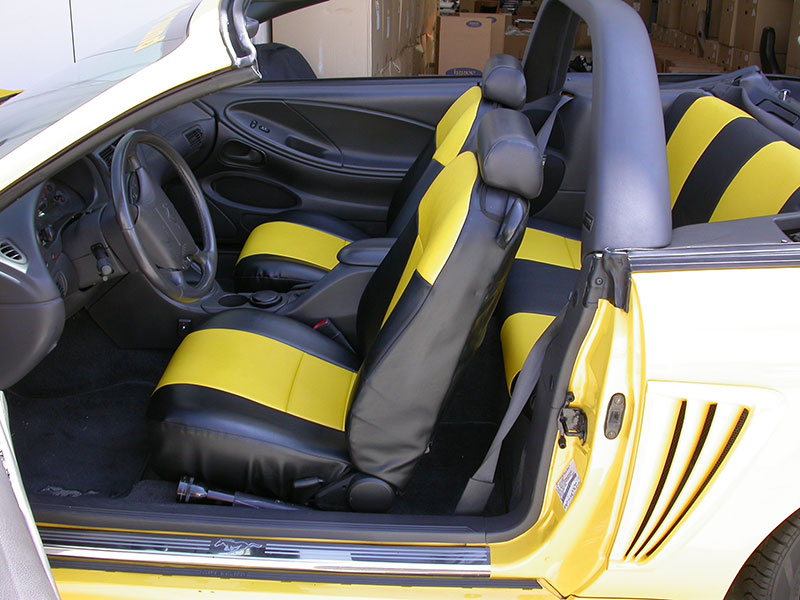 1998 Ford mustang custom seat covers #10