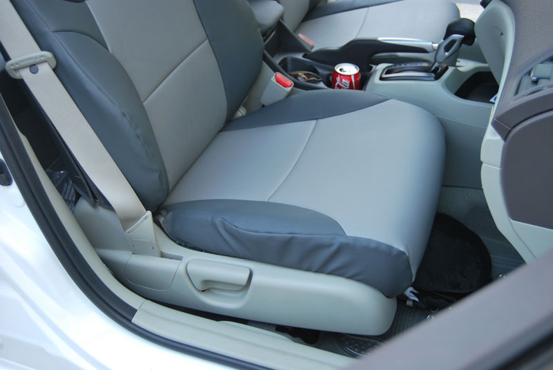 HONDA CIVIC SEDAN 2012 LEATHER-LIKE CUSTOM SEAT COVER | eBay