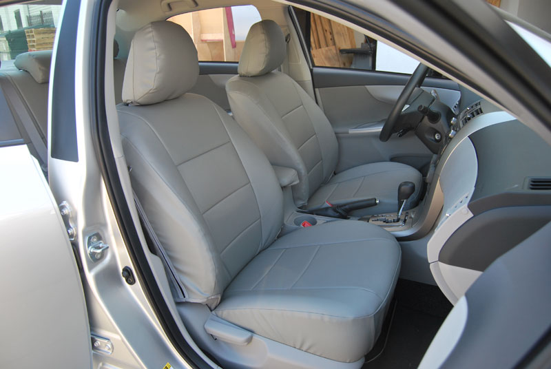 TOYOTA COROLLA 2009 2012 S.LEATHER CUSTOM SEAT COVER  